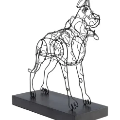 KARE Design Deko & Geschenkartikel-Deko Objekt Wire Attack Dog 36Cm