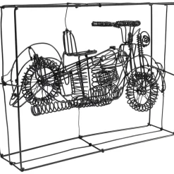 KARE Design Deko & Geschenkartikel-Deko Objekt Wire Harley Bike 32Cm