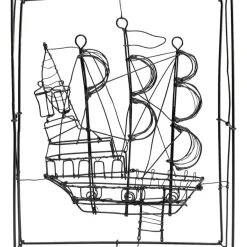 KARE Design Deko & Geschenkartikel-Deko Objekt Wire Sail Boat 28Cm