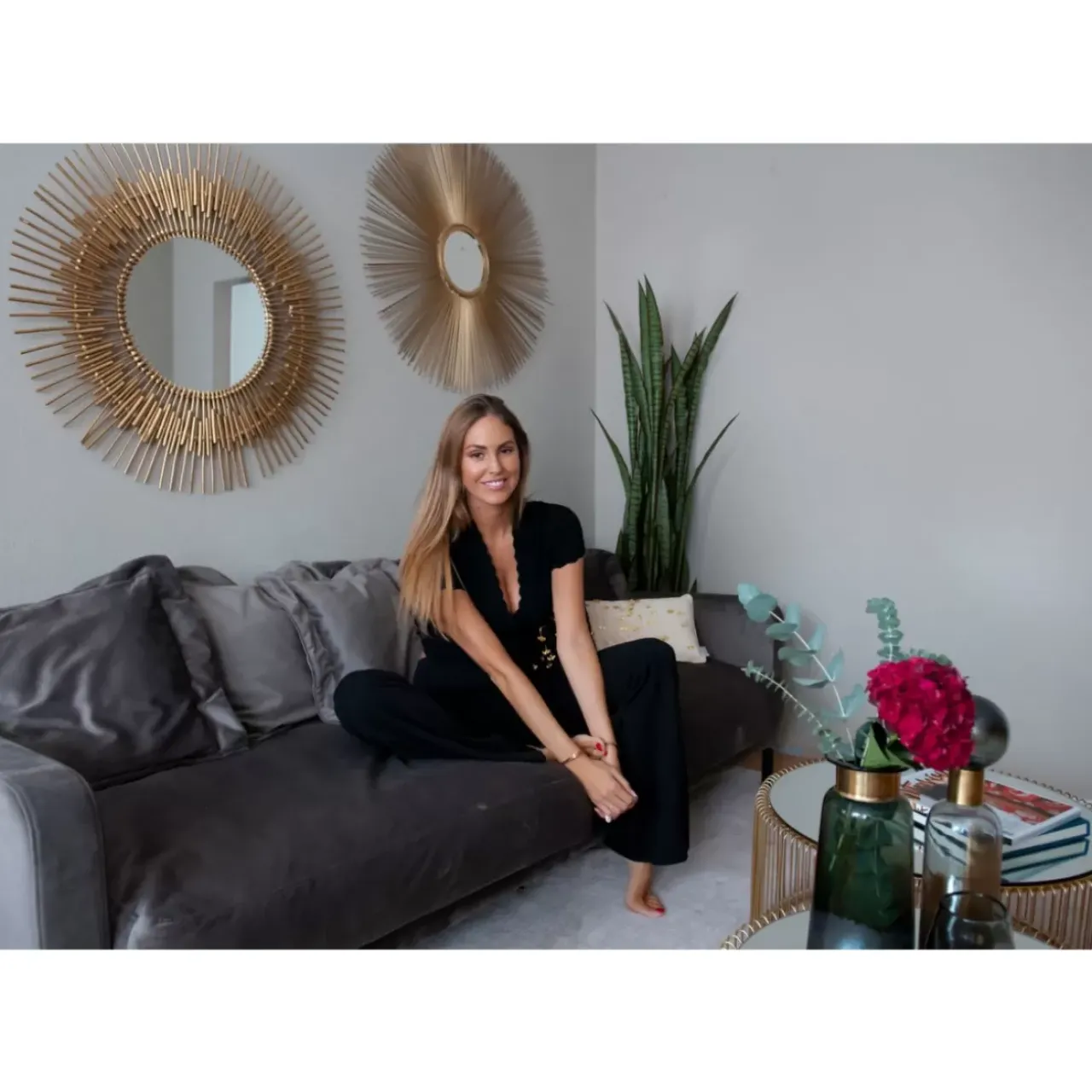 KARE Design Deko & Geschenkartikel-Deko Pflanze Sansewieria 155Cm