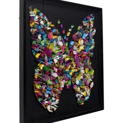 KARE Design Bilder-Deko Rahmen Farfalla 120X120Cm