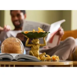 KARE Design Deko & Geschenkartikel-Deko Schale Banana Leaf