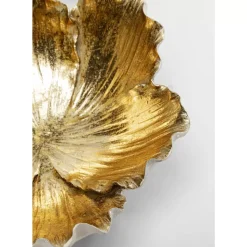 KARE Design Deko & Geschenkartikel-Deko Schale Flower Bloom Creme Gold O20Cm