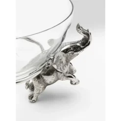 KARE Design Deko & Geschenkartikel-Deko Schale Happy Elephants O32Cm