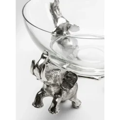 KARE Design Deko & Geschenkartikel-Deko Schale Happy Elephants O32Cm