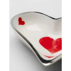 KARE Design Deko & Geschenkartikel-Deko Schale Hearts Card 15X13Cm