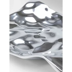 KARE Design Deko & Geschenkartikel-Deko Schale Jade Silber 31X29Cm