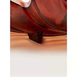 KARE Design Deko & Geschenkartikel-Deko Schale Leaf Rot 11Cm