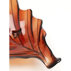 KARE Design Deko & Geschenkartikel-Deko Schale Leaf Rot 14Cm