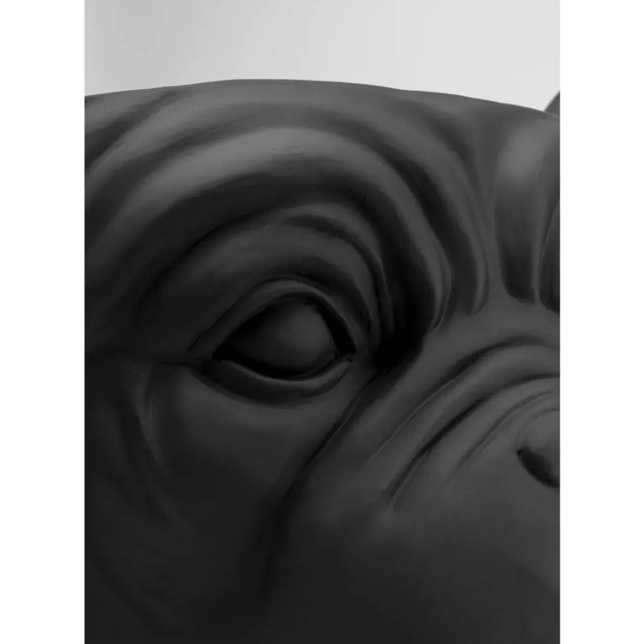 KARE Design Aufbewahrung & Ordnung-Deko Ubertopf Bulldog Schwarz