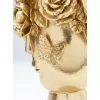 KARE Design Vasen-Deko Vase Flowercrown Gold 20Cm