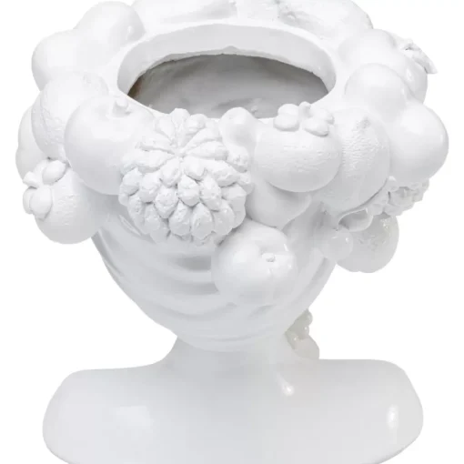 KARE Design Vasen-Deko Vase Fruity Weis 29Cm