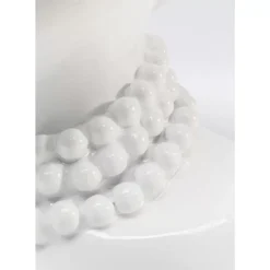 KARE Design Vasen-Deko Vase Fruity Weis 37Cm