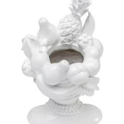 KARE Design Vasen-Deko Vase Fruity Weis 37Cm