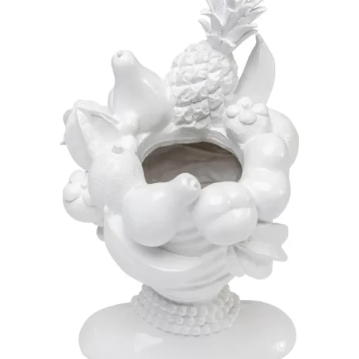 KARE Design Vasen-Deko Vase Fruity Weis 37Cm