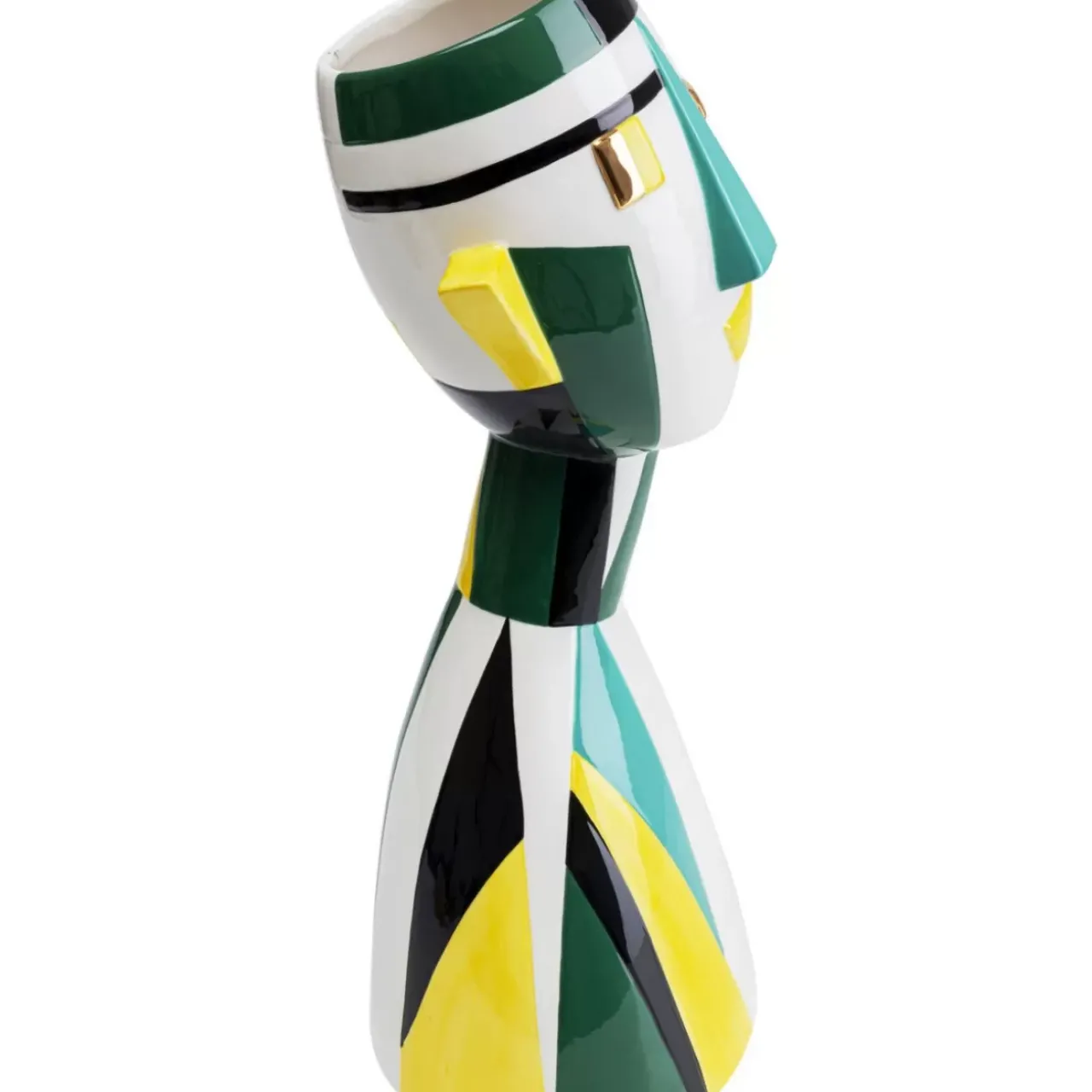 KARE Design Vasen-Deko Vase Happy Face 43Cm