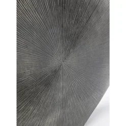 KARE Design Vasen-Deko Vase Sacramento Beam Silber Antik 58Cm