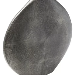 KARE Design Vasen-Deko Vase Sacramento Beam Silber Antik 58Cm