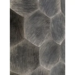 KARE Design Vasen-Deko Vase Sacramento Comb Silber Antik 59Cm