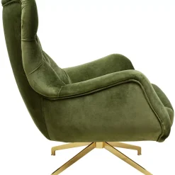 KARE Design Sessel-Drehsessel Bellissima Velvet Grun
