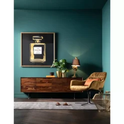 KARE Design Sessel-Drehsessel Bristol Gelb