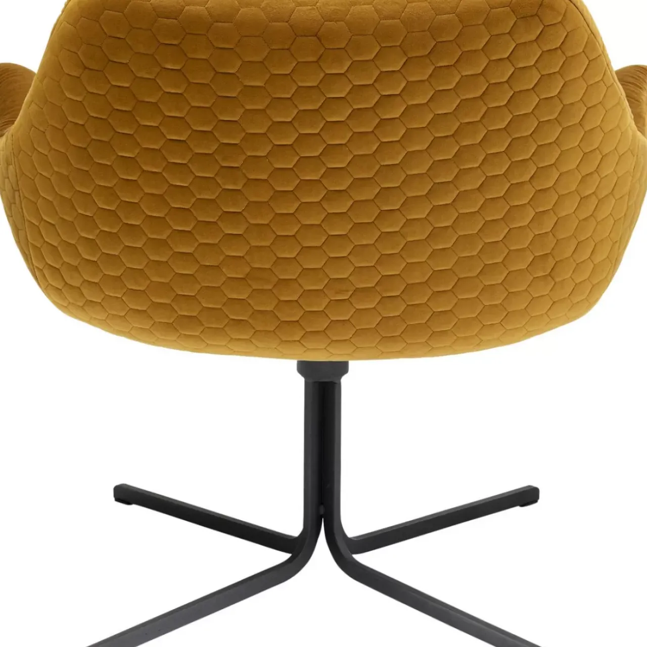 KARE Design Sessel-Drehsessel Bristol Gelb