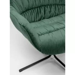 KARE Design Sessel-Drehsessel Bristol Grun