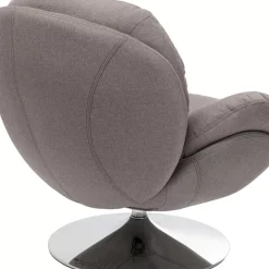 KARE Design Sessel-Drehsessel Cosy Grau