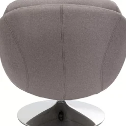KARE Design Sessel-Drehsessel Cosy Grau