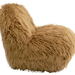 KARE Design Sessel-Drehsessel Fluffy Beige