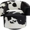 KARE Design Sessel-Drehsessel Maye Cow