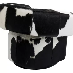 KARE Design Sessel-Drehsessel Maye Cow