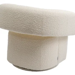 KARE Design Sessel-Drehsessel Maye Creme