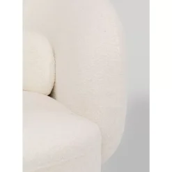 KARE Design Sessel-Drehsessel Orion Weis