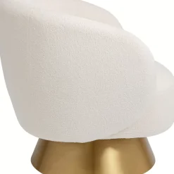 KARE Design Sessel-Drehsessel Orion Weis