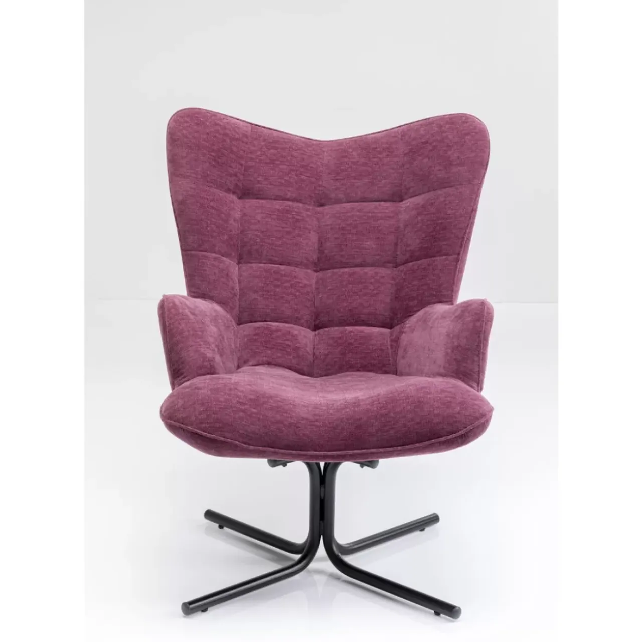 KARE Design Sessel-Drehsessel Oscar Beere