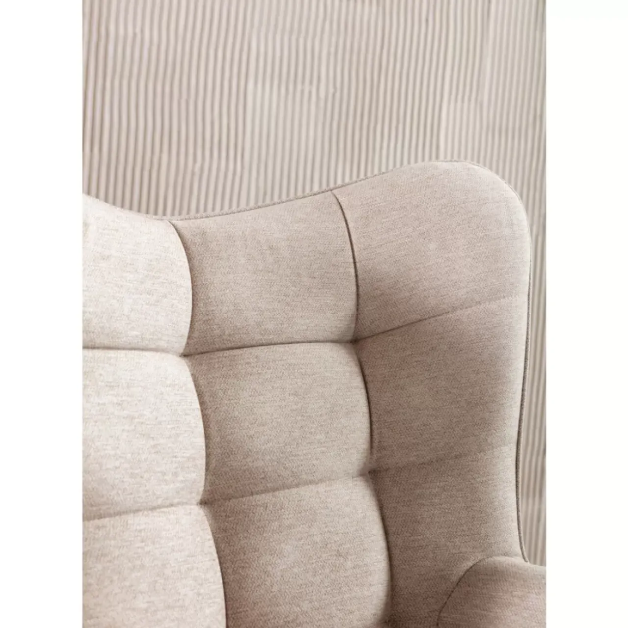 KARE Design Sessel-Drehsessel Oscar Creme