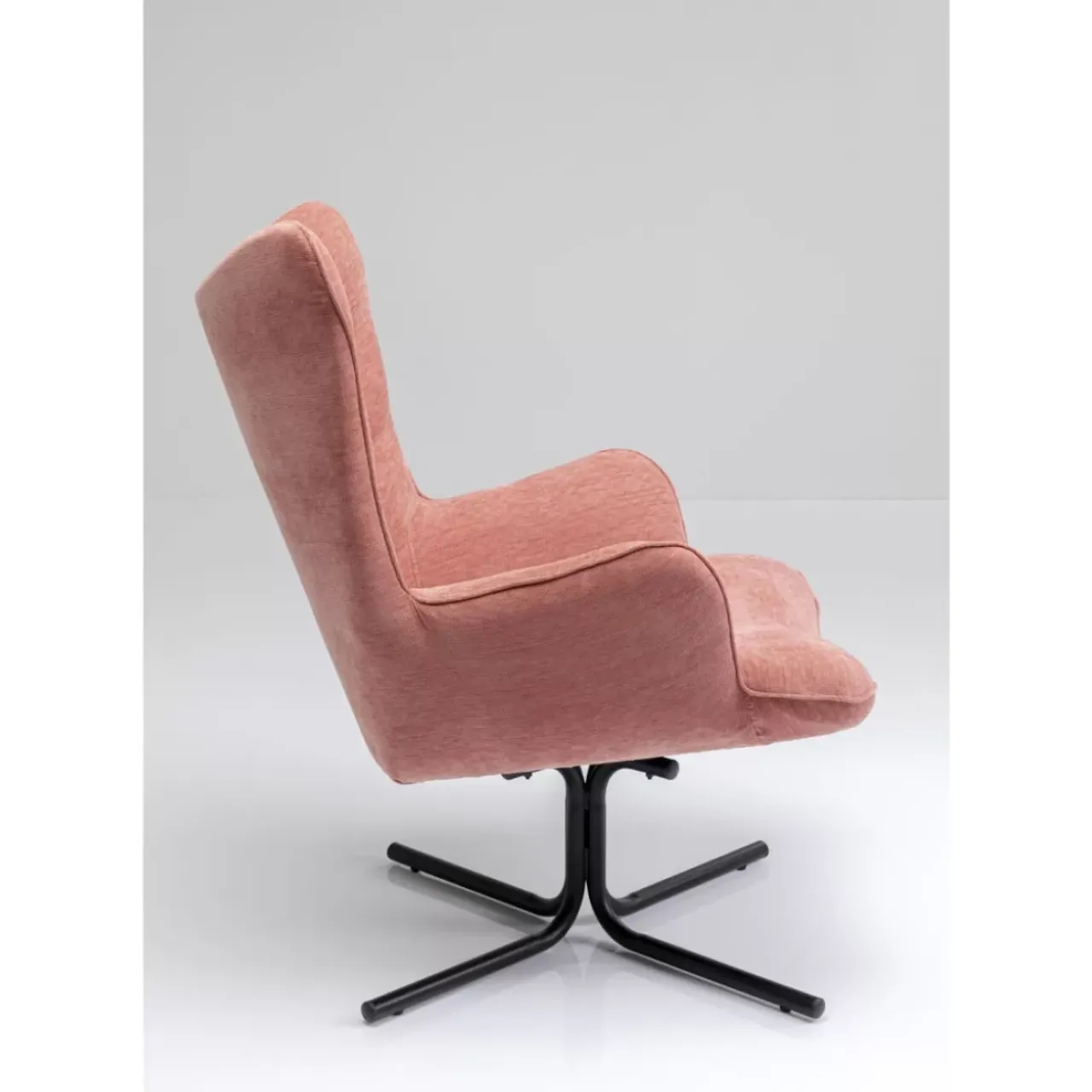 KARE Design Sessel-Drehsessel Oscar Rosa