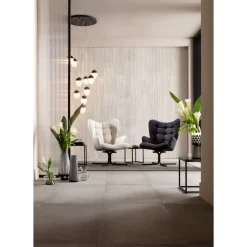 KARE Design Sessel-Drehsessel Oscar Velvet Schwarz