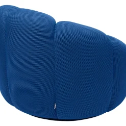 KARE Design Sessel-Drehsessel Peppo Lounge Blau