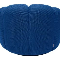 KARE Design Sessel-Drehsessel Peppo Lounge Blau