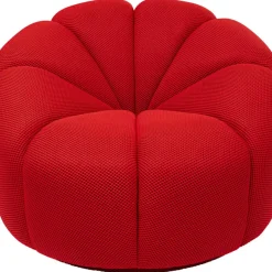 KARE Design Sessel-Drehsessel Peppo Lounge Rot