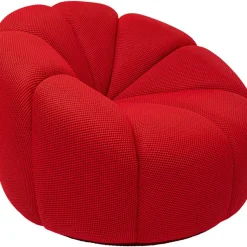 KARE Design Sessel-Drehsessel Peppo Lounge Rot