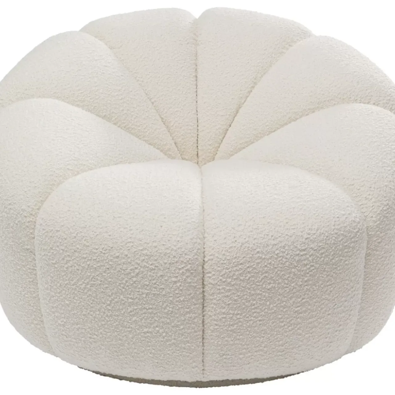 KARE Design Sessel-Drehsessel Peppo Lounge Weis