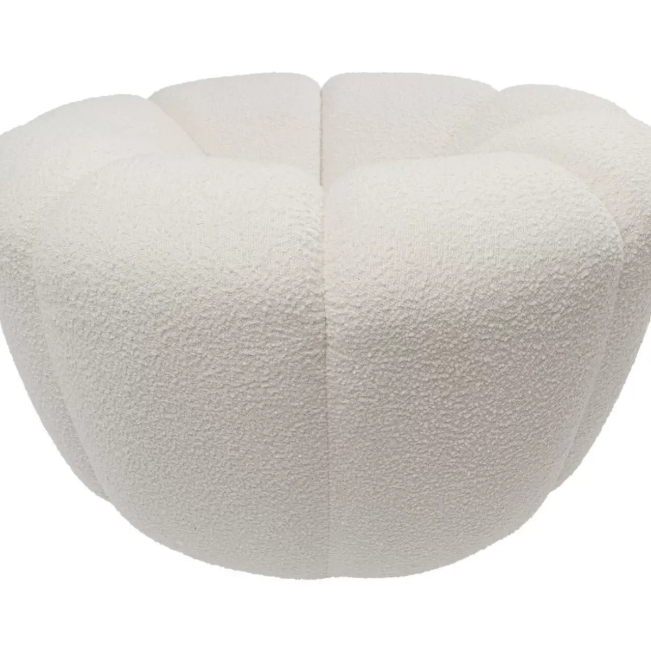 KARE Design Sessel-Drehsessel Peppo Lounge Weis