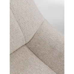 KARE Design Stühle-Drehstuhl Baron Creme
