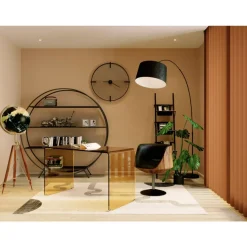 KARE Design Stühle-Drehstuhl Club Walnut