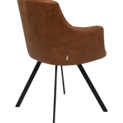 KARE Design Stühle-Drehstuhl Coco Braun