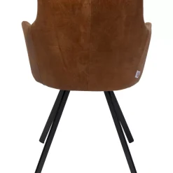 KARE Design Stühle-Drehstuhl Coco Braun