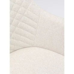 KARE Design Stühle-Drehstuhl Coco Creme
